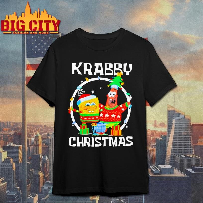 Krabby Christmas Cartoon shirt