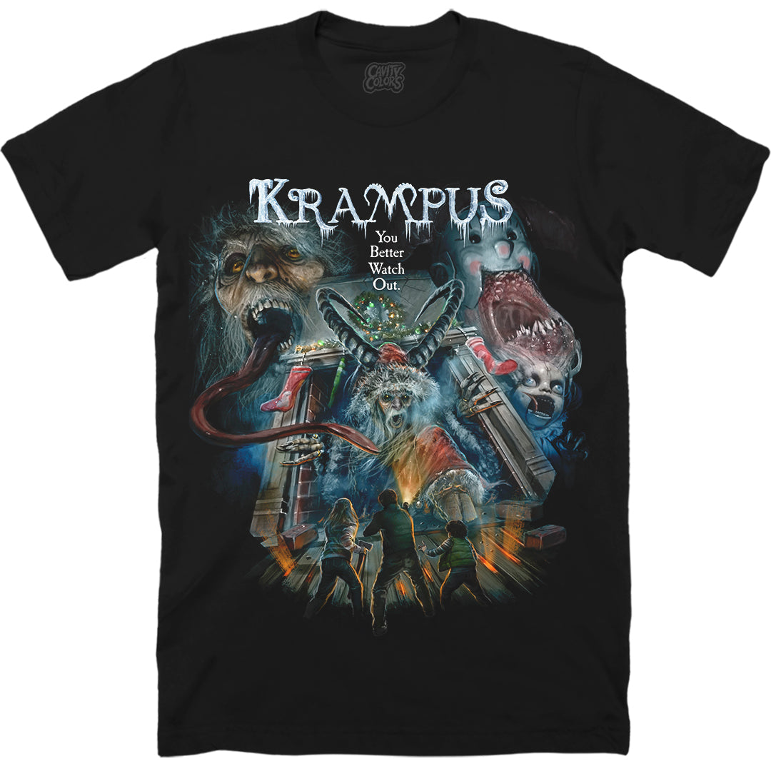 KRAMPUS: TO ALL A GOOD NIGHT - T-SHIRT Hoodie, Sweatshirt | CiraTrend.com (Image 1)