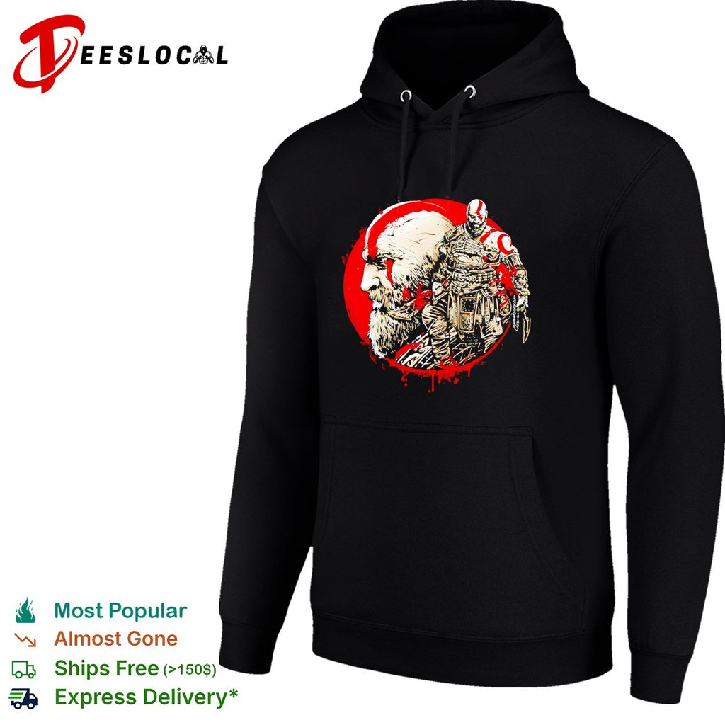Kratos God of War PlayStation Gaming Spartan retro shirt