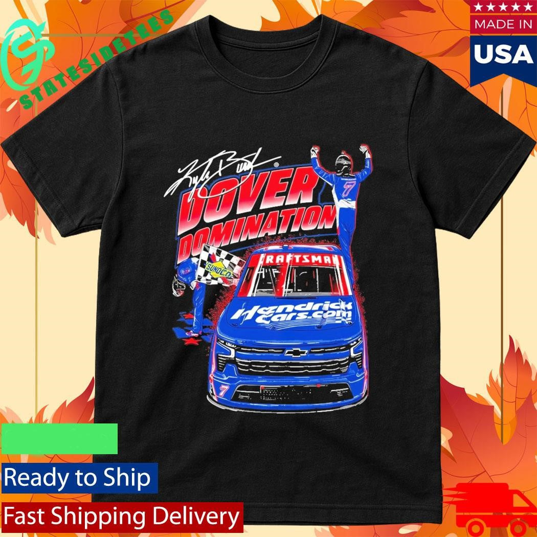 Kyle Busch Dover Domination Signature Shirt