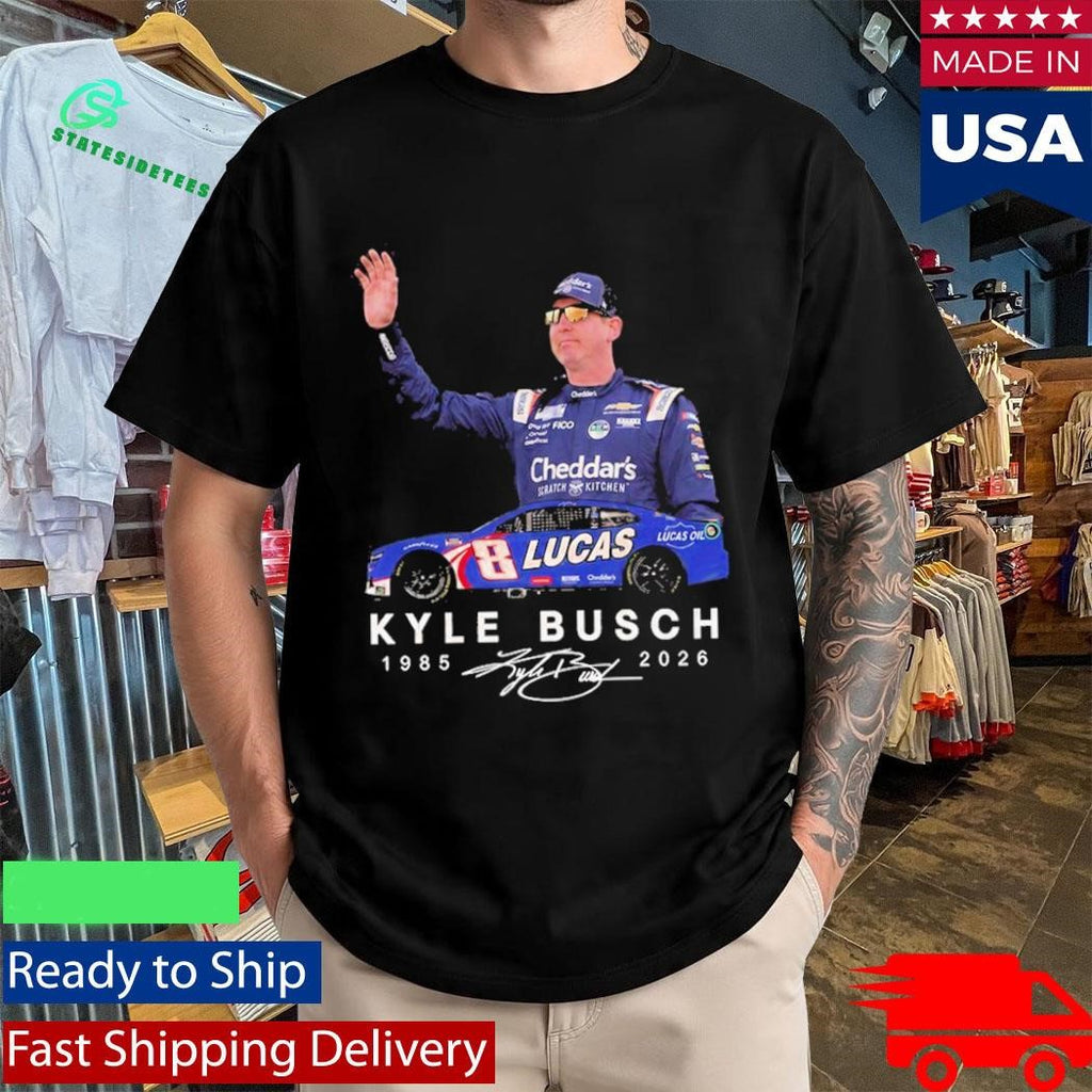 Kyle Busch NASCAR Kyle Busch Death 1985 2026 Signature Shirt