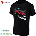 Kyle Larson Yung Money fueled by freedom USA map shirt