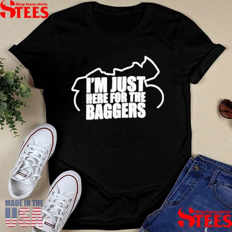 Kyle Wyman Just Here For The Baggers T-shirt