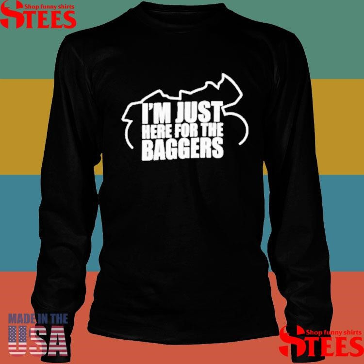 Kyle Wyman Just Here For The Baggers T-shirt