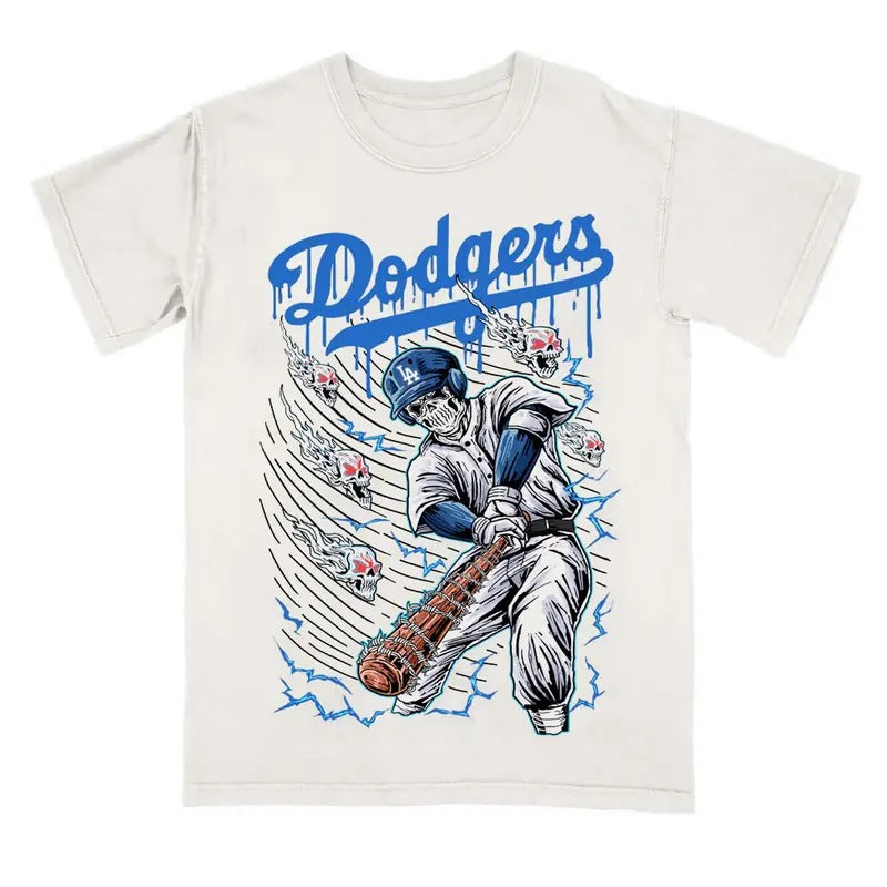LA DODGER "BLEEDING BLUE Shirt Basketball Vintage Graphic Tee Men Women Streetwear Hoodie, Sweatshirt | CiraTrend.com