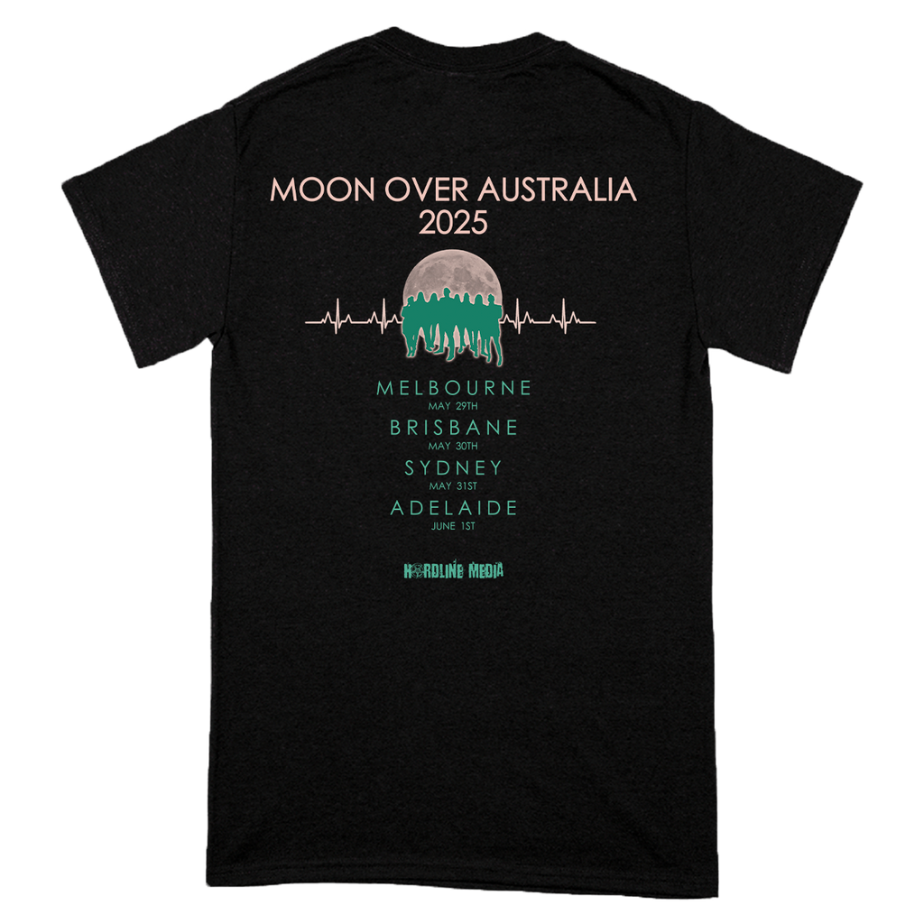 Night Flight Orchestra "Moon Over Australia 2025 Tour" T-Shirt Hoodie, Sweatshirt | CiraTrend.com (Image 2)