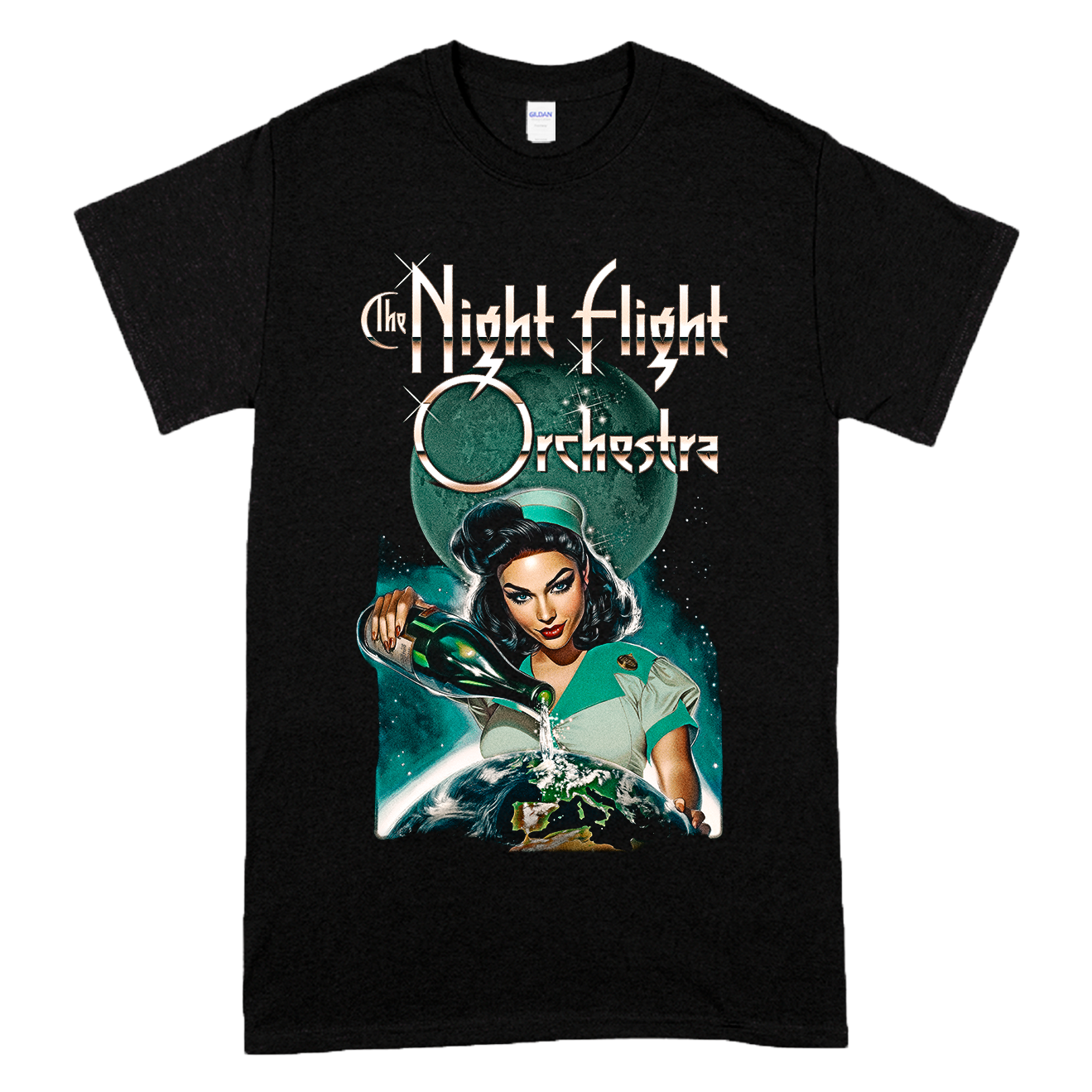 Night Flight Orchestra "Moon Over Australia 2025 Tour" T-Shirt Hoodie, Sweatshirt | CiraTrend.com (Image 1)