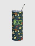 Leo Icons Pattern 20 oz. Stainless Steel Tumbler T-Shirts, Hoodie, Sweatshirt | CiraTrend.com (Image 1)