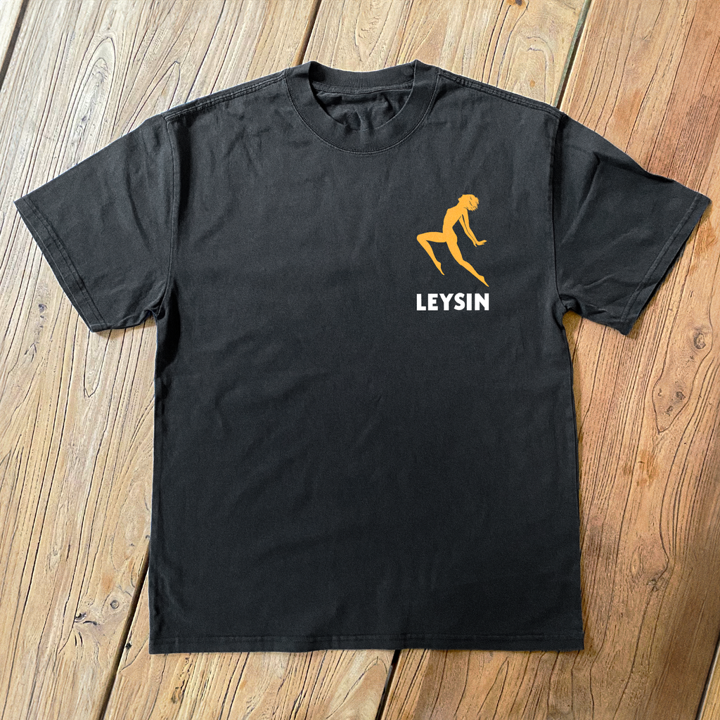 VINTAGE POSTER 'LEYSIN SWITZERLAND' BLACK HEAVYWEIGHT T-SHIRT Hoodie, Sweatshirt | CiraTrend.com (Image 1)