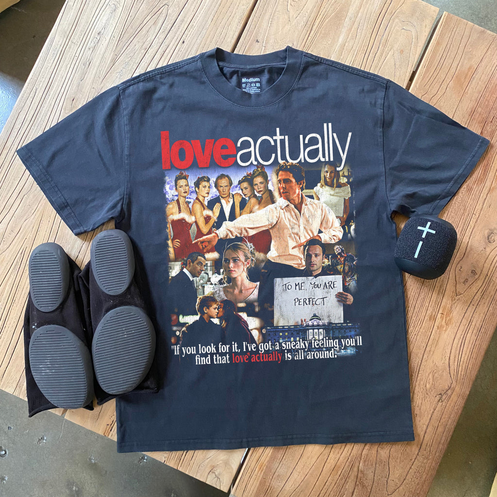 2003 LOVE ACTUALLY HEAVYWEIGHT BLACK T-SHIRT Hoodie, Sweatshirt | CiraTrend.com (Image 1)
