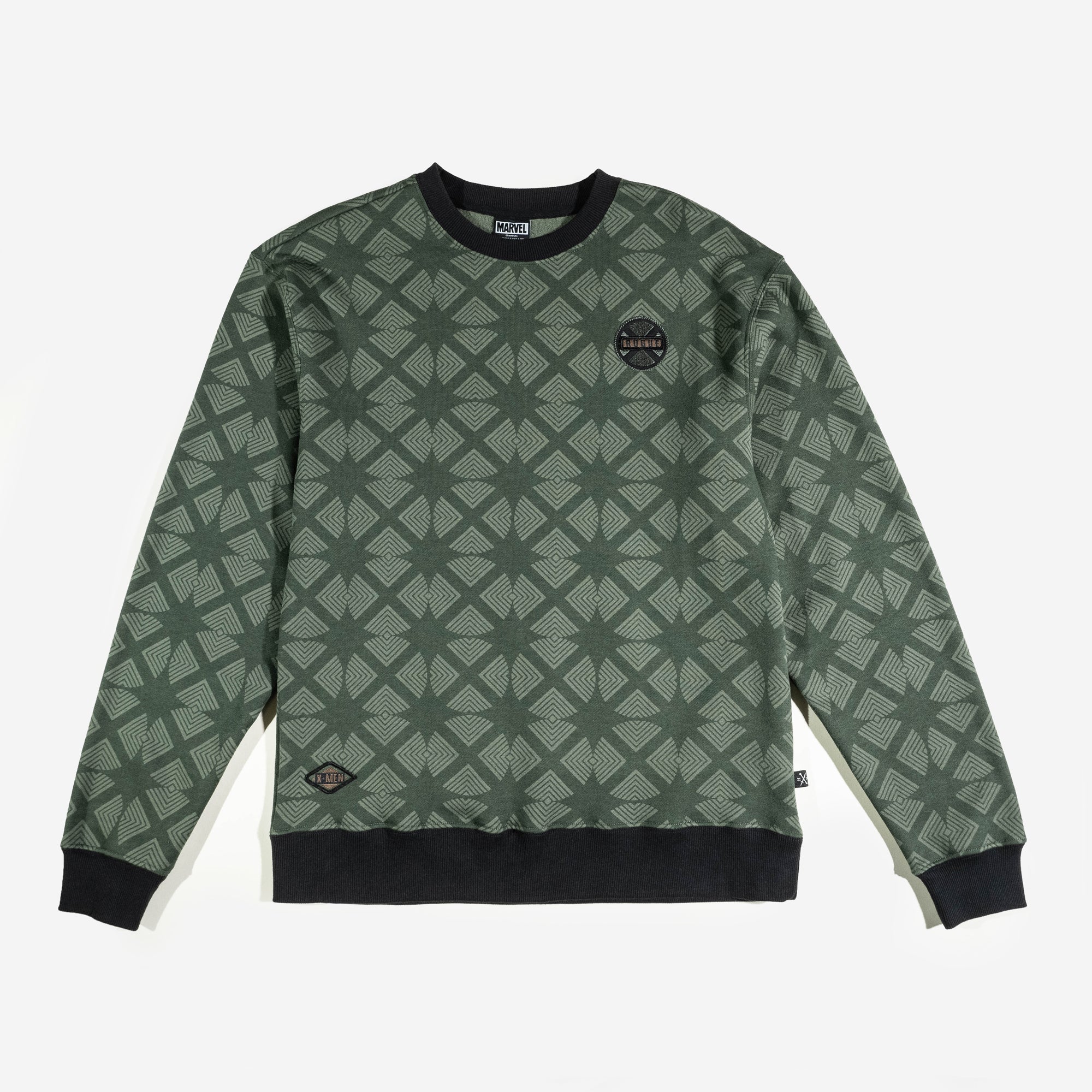 X-Men Rogue Green Crew Sweatshirt T-Shirts, Hoodie | CiraTrend.com (Image 3)