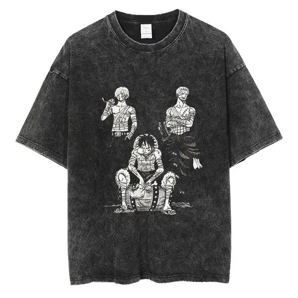 LUFFIxS4NJIxZ0RO VINTAGE TEE, ANIME VINTAGE WASHED TEE Sweatshirt, Hoodie, Comfort Colors | CiraTrend.com