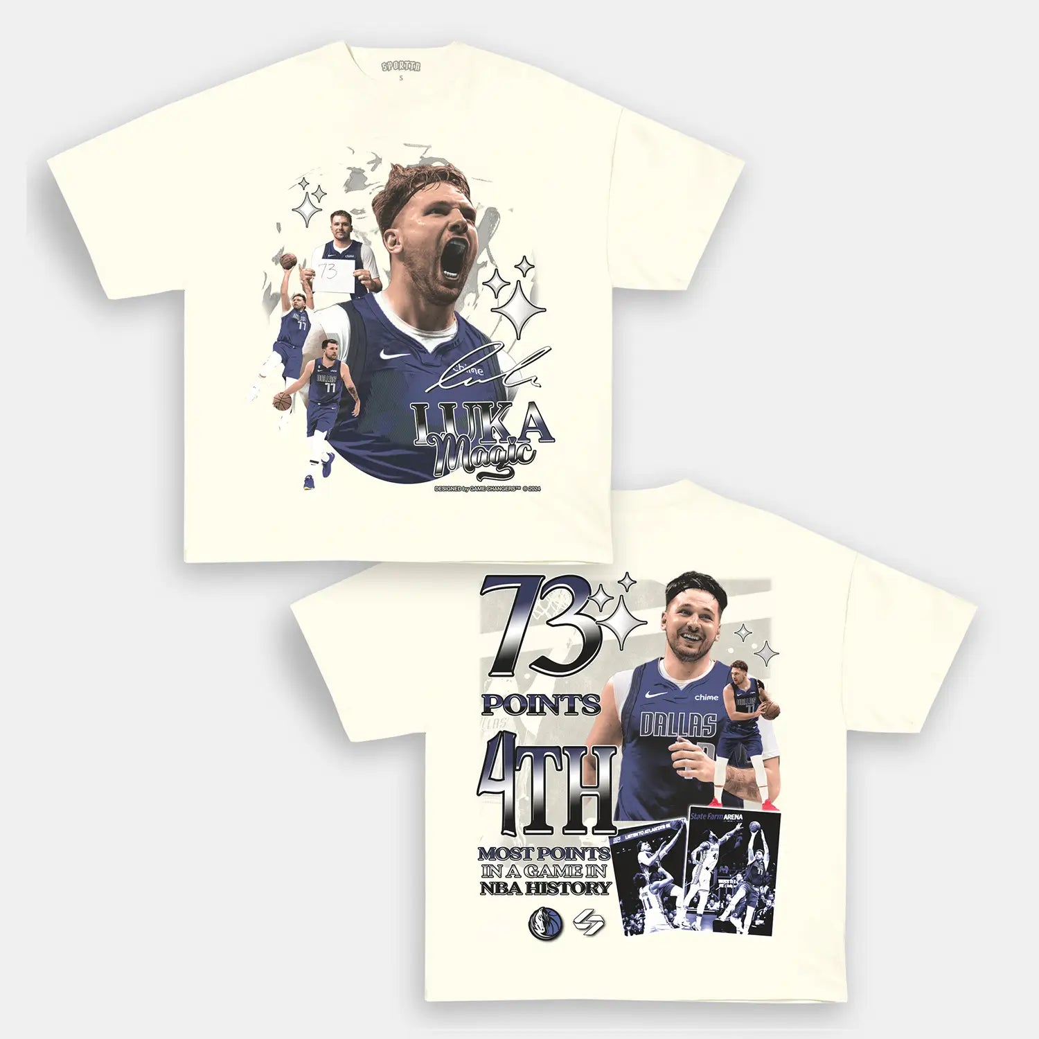 LUKA 73PTS TEE - [DS] Hoodie, Sweatshirt | CiraTrend.com (Image 3)