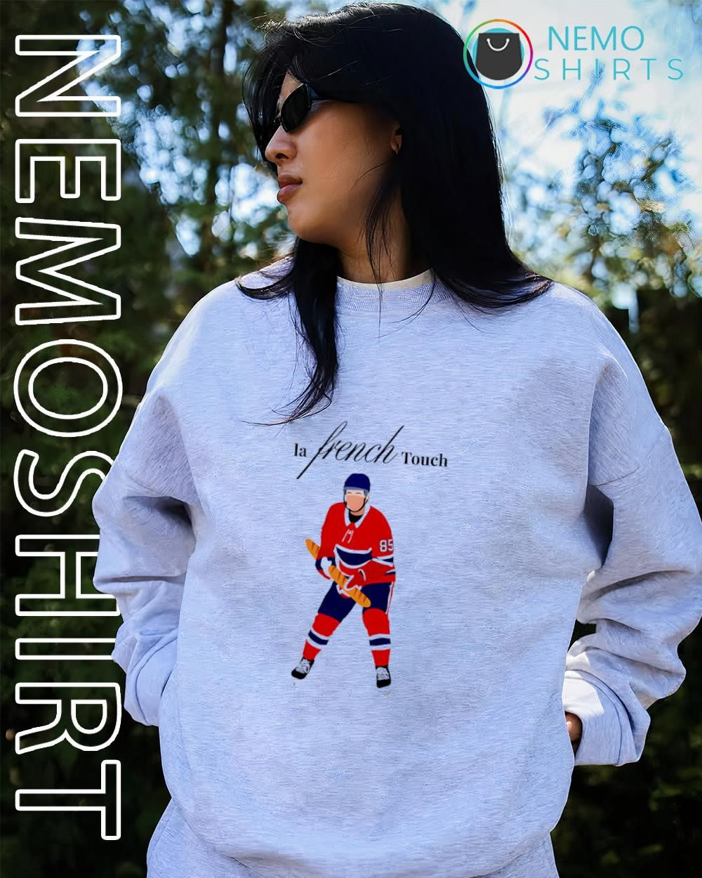 La French Touch Montreal Canadiens hockey shirt