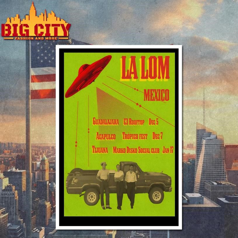 La Lom Tour Mexico 2025-2026 Poster Shirt
