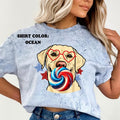 Labrador Retriever July 4th Dog Shirt ~ Unisex Apparel Relaxed Fit Printed In The USA Clothing Womenswear Casual Comfort...