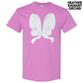 Lace Bunny Ears Sequin Patch Gildan Short Sleeve T-Shirt Hoodie, Sweatshirt | CiraTrend.com