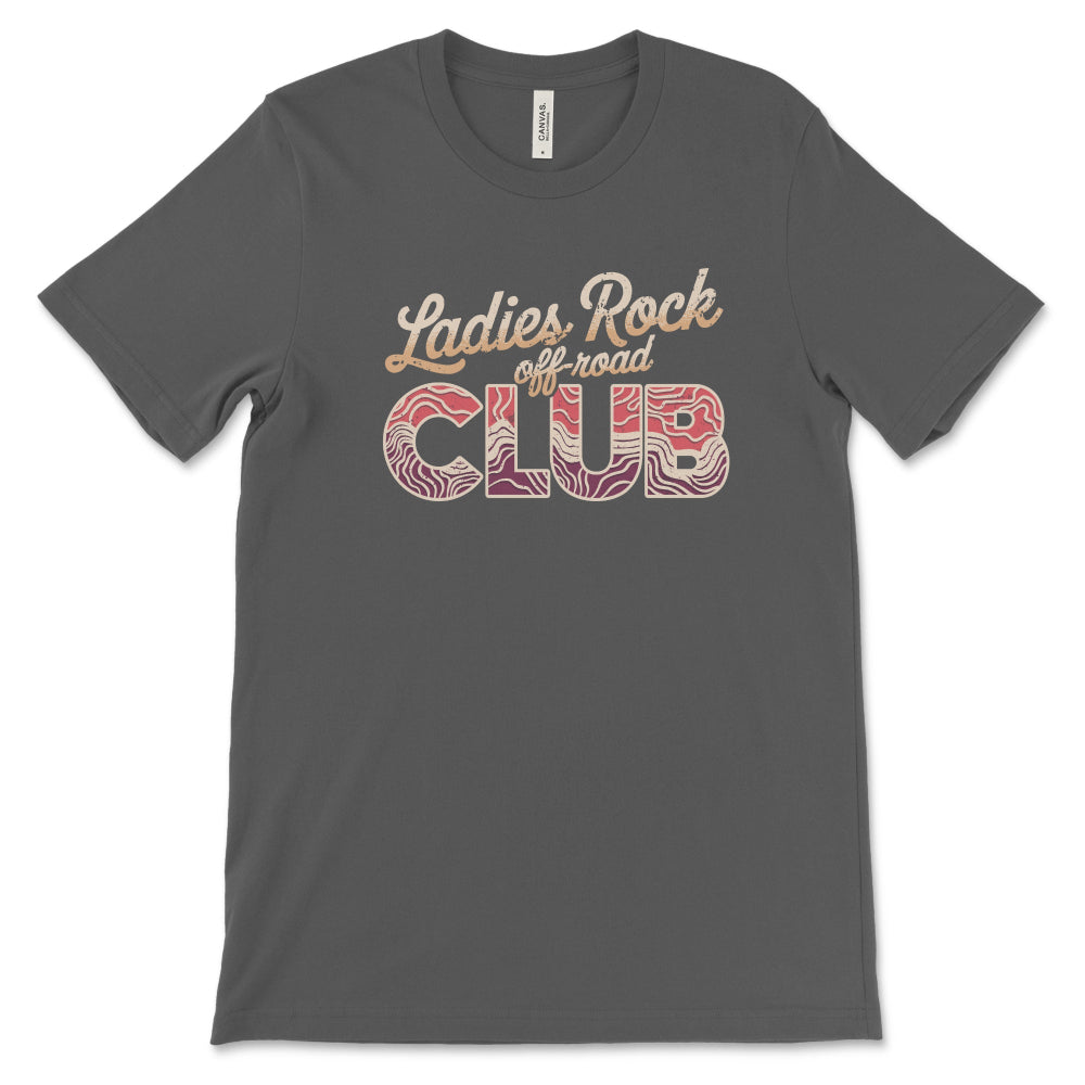 Ladies Rock Off-Road Club Topo Graphic Tee Hoodie, Sweatshirt | CiraTrend.com (Image 2)
