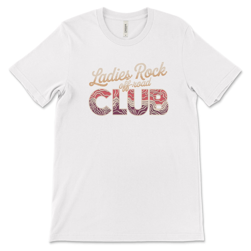 Ladies Rock Off-Road Club Topo Graphic Tee Hoodie, Sweatshirt | CiraTrend.com (Image 3)