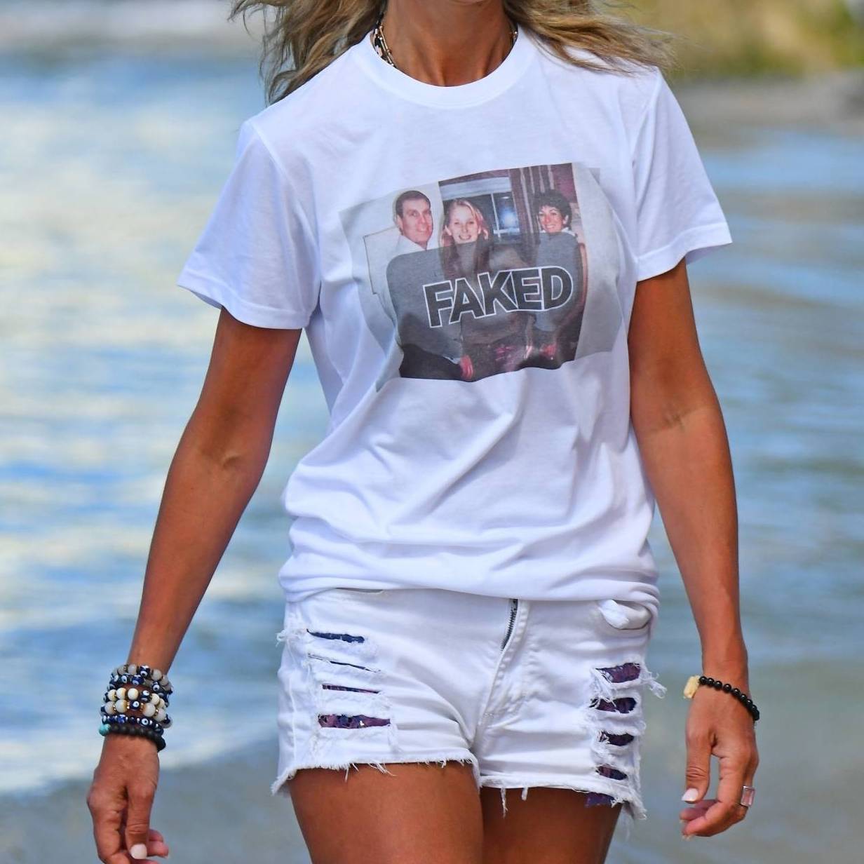 Lady Victoria Hervey Faked Shirt