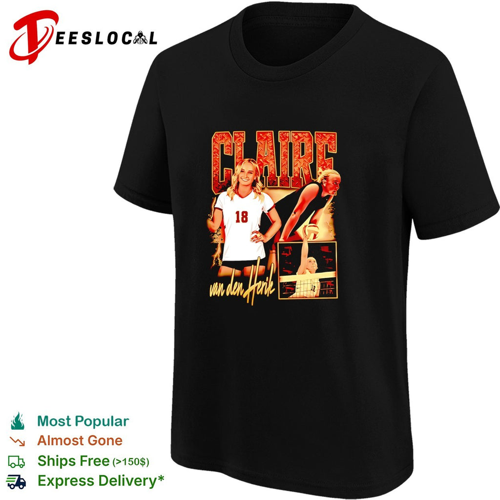 Laire Van Den Herik volleyball player 18 shirt