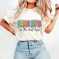 Lake Life T-Shirt, Hello Summer T-Shirt, Bright Doodle, Dalmatian Dots, Groovy Mama T-Shirt, Mom Shirt Hoodie, Sweatshirt