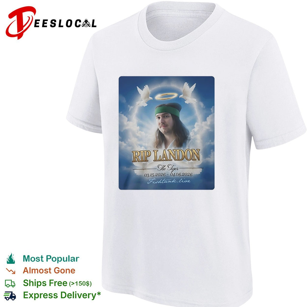 Landon the Tiger doves rip 03 15 2026 04 06 2026 Fishtank live shirt