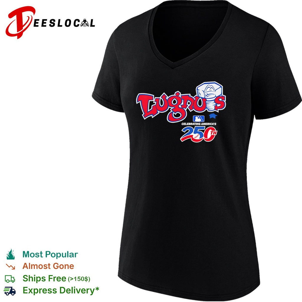 Lansing Lugnuts Celebrating Americas 250th shirt