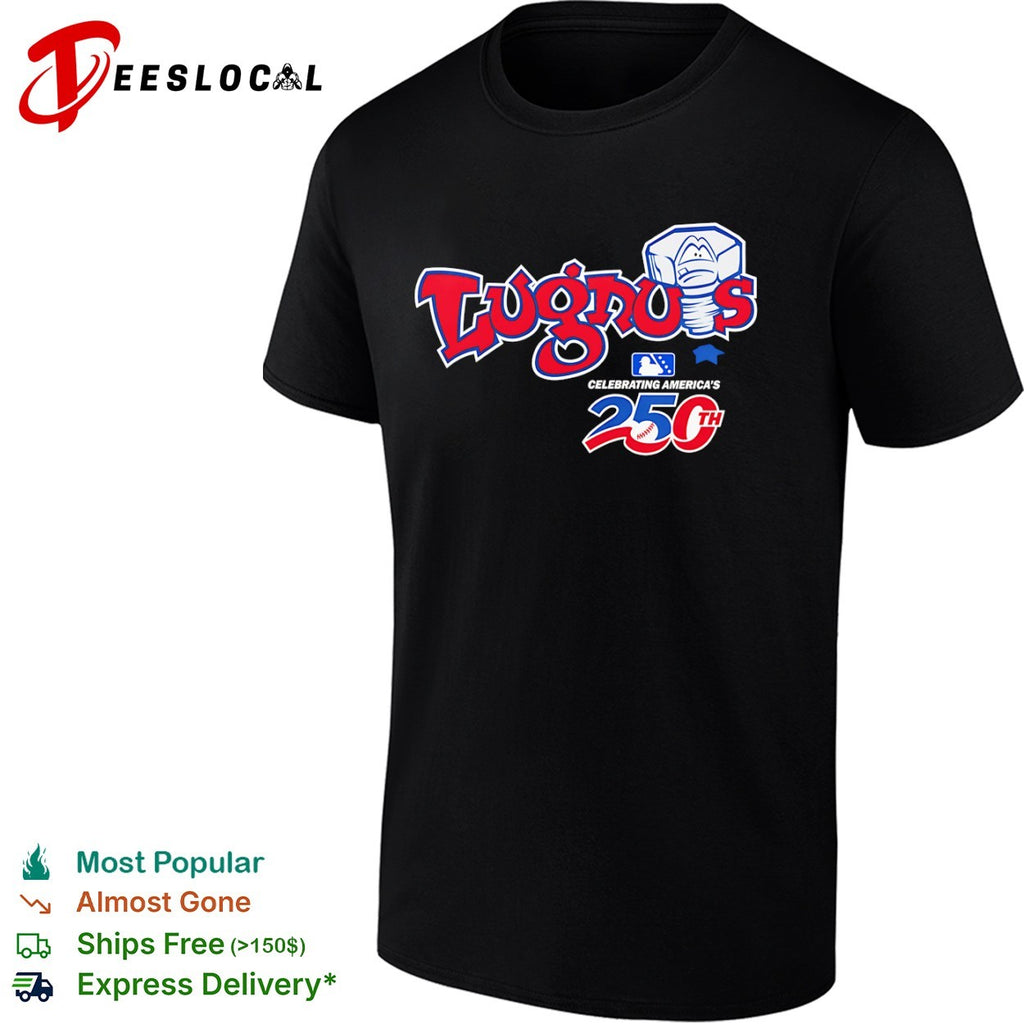 Lansing Lugnuts Celebrating Americas 250th shirt