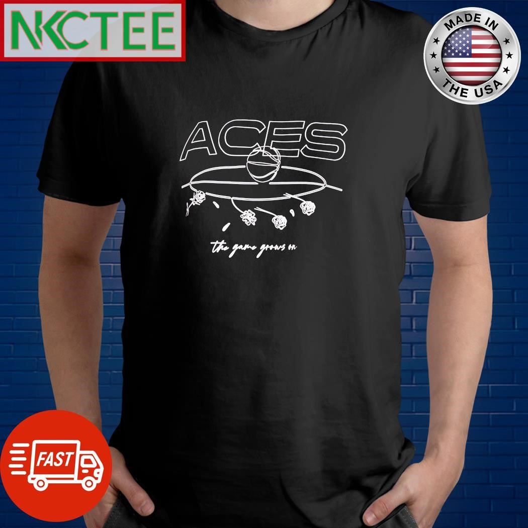 Las Vegas Aces the game gooms round 21 rose paint shirt