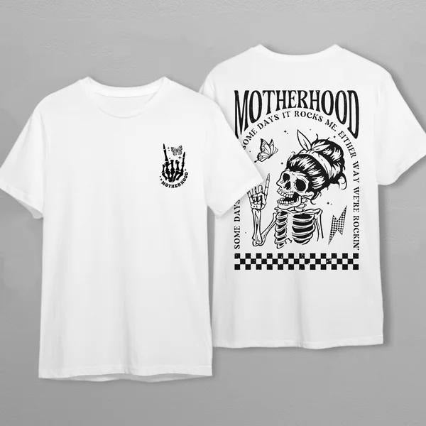 Latarshia Grant Store Motherhood Rocker Mom Everyday Wear T-Shirt Hoodie, Sweatshirt | CiraTrend.com