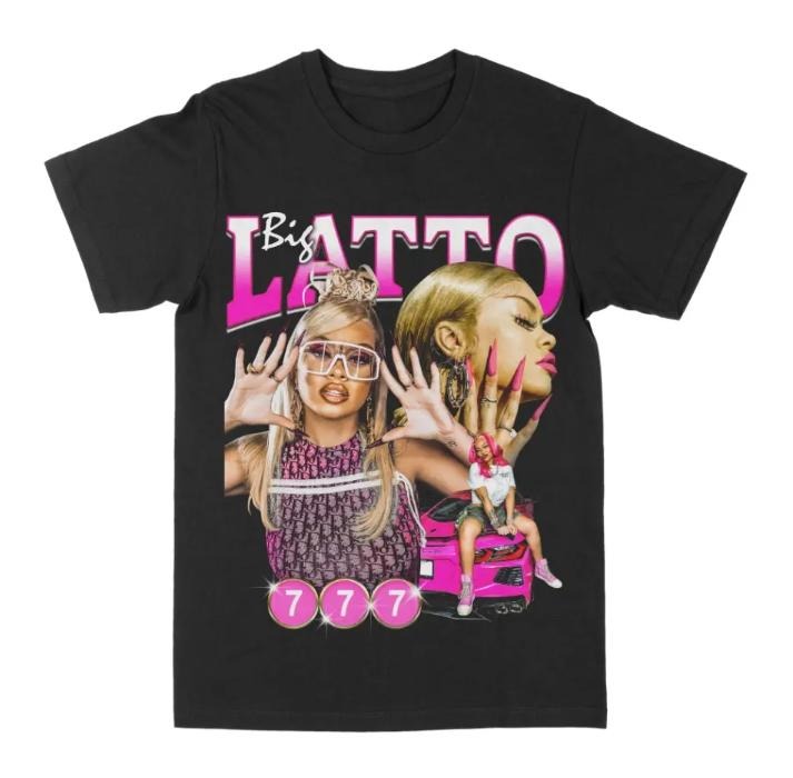 Lattooo Black Graphic Tee Hoodie, Sweatshirt | CiraTrend.com