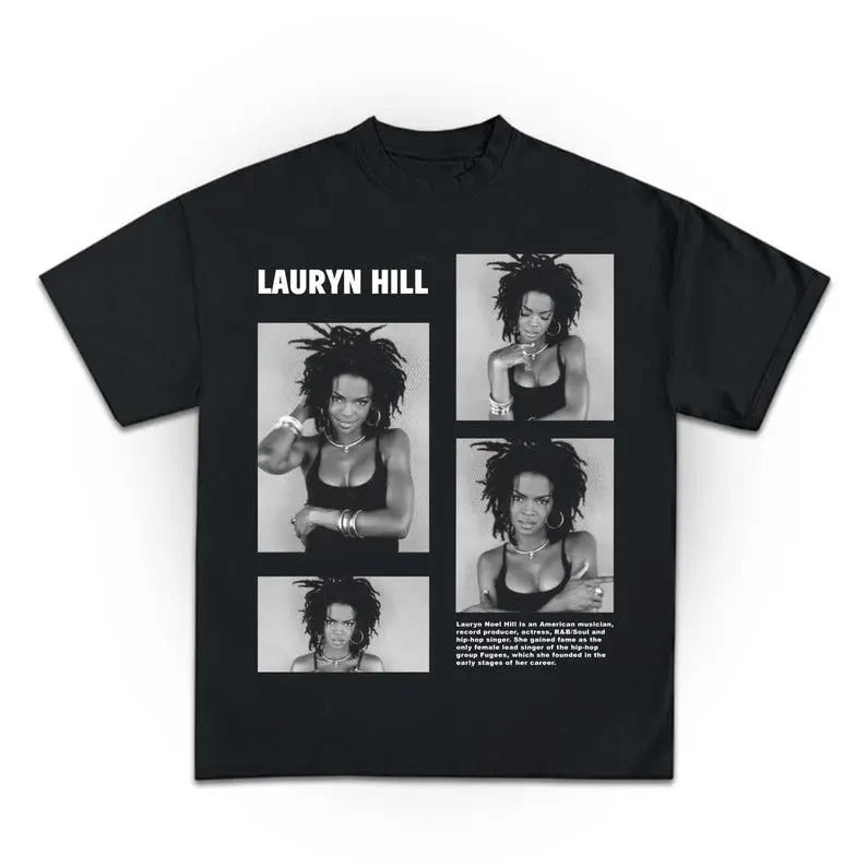 Lauryn Hill T-Shirt, Gift For Woman and Man Unisex T-Shirt, Ms Lauryn Hill Graphic Tee Classic Collar Hoodie, Sweatshirt