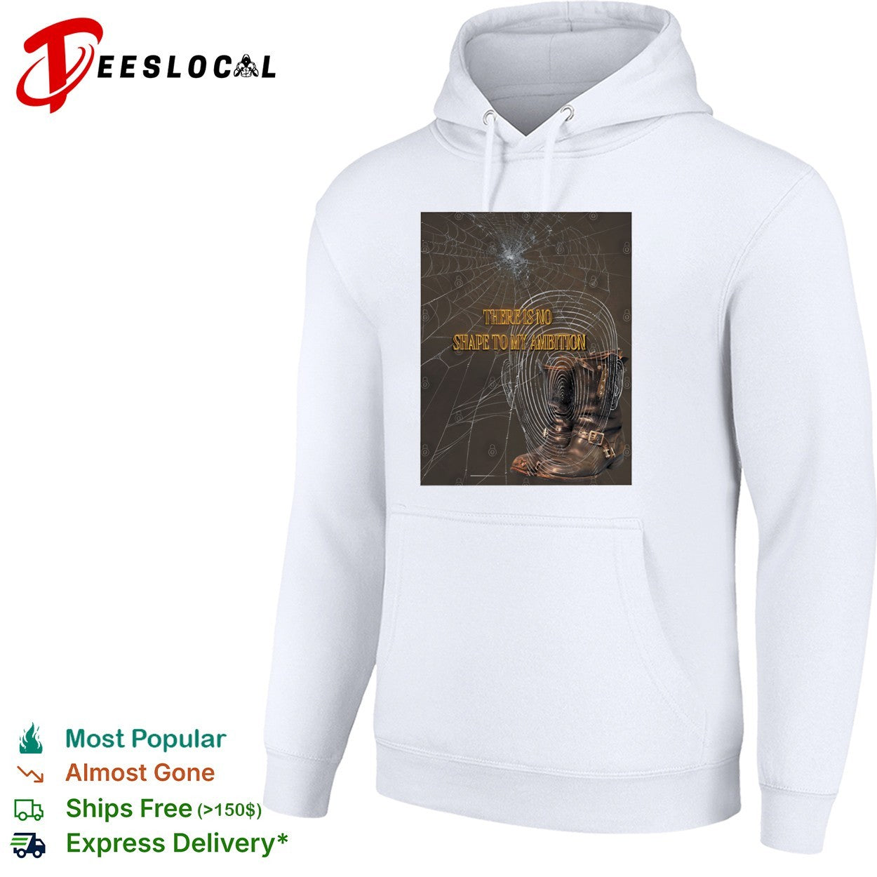 Leather boots there is no shape to my ambition shirt