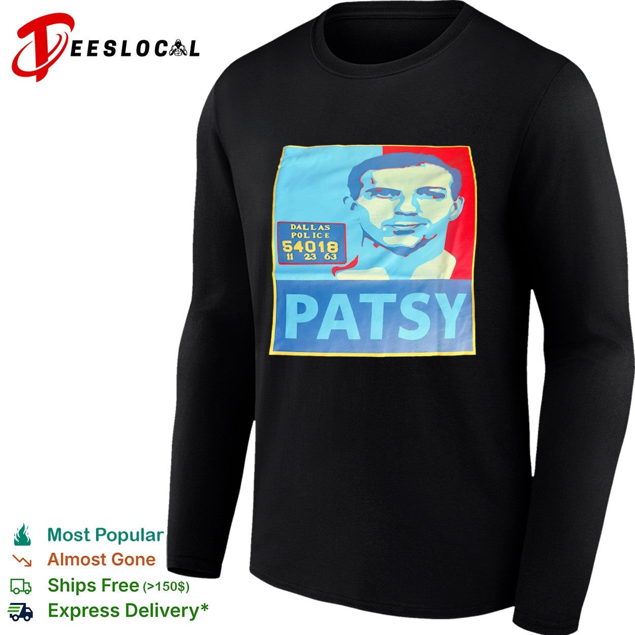 Lee Harvey Oswald Dallas Police shirt