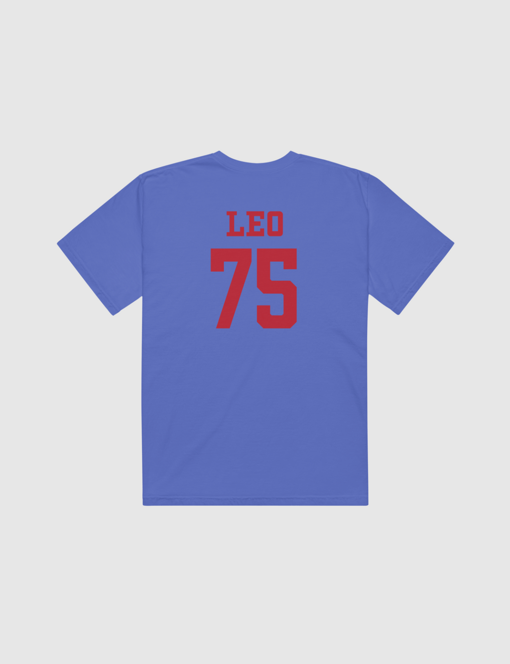 Leo Unisex Logo T-Shirt [Blue] Hoodie, Sweatshirt | CiraTrend.com (Image 3)