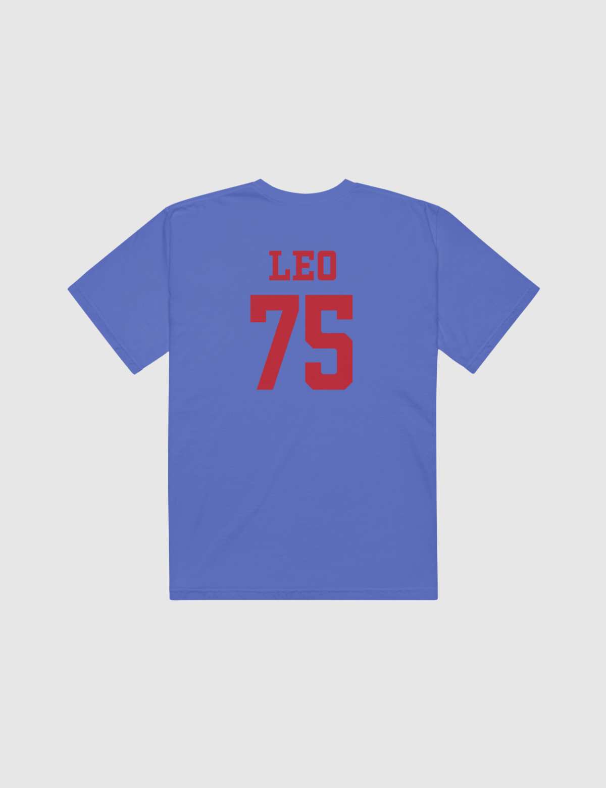 Leo Unisex Logo T-Shirt [Blue] Hoodie, Sweatshirt | CiraTrend.com (Image 3)