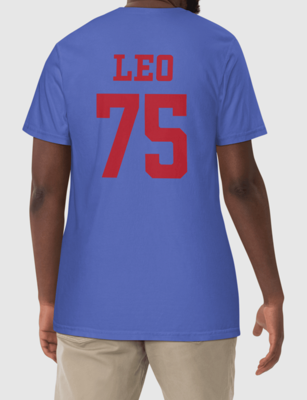 Leo Unisex Logo T-Shirt [Blue] Hoodie, Sweatshirt | CiraTrend.com (Image 2)