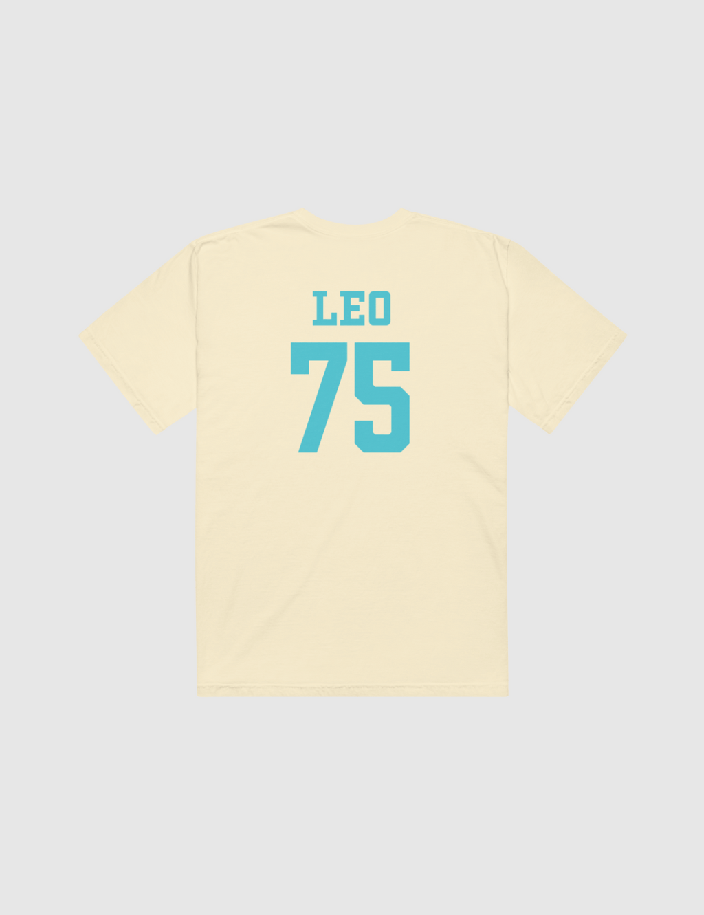Leo Unisex Logo T-Shirt [Tan] Hoodie, Sweatshirt | CiraTrend.com (Image 3)