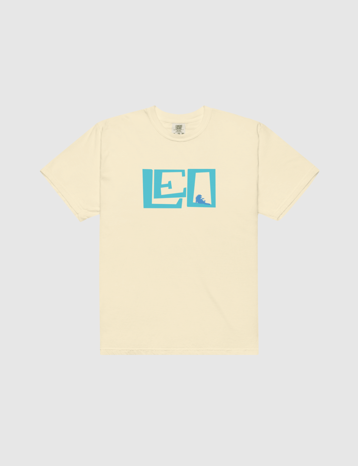 Leo Unisex Logo T-Shirt [Tan] Hoodie, Sweatshirt | CiraTrend.com (Image 1)