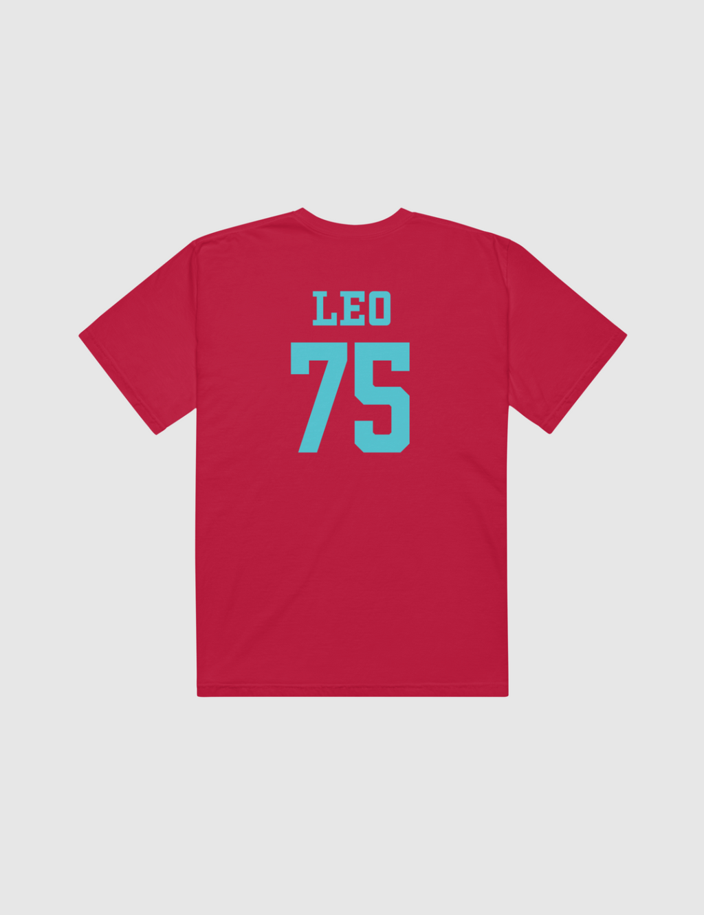 Leo Unisex Logo T-Shirt [Red] Hoodie, Sweatshirt | CiraTrend.com (Image 3)