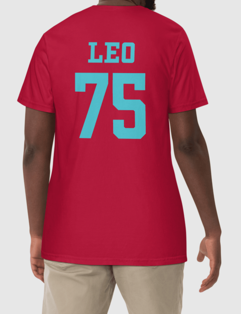 Leo Unisex Logo T-Shirt [Red] Hoodie, Sweatshirt | CiraTrend.com (Image 2)