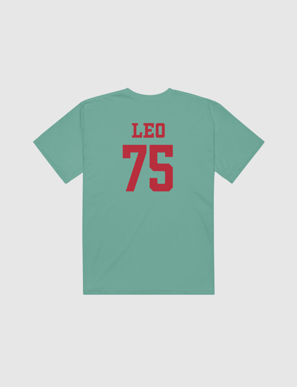 Leo Unisex Logo T-Shirt [Seafoam] Hoodie, Sweatshirt | CiraTrend.com (Image 3)