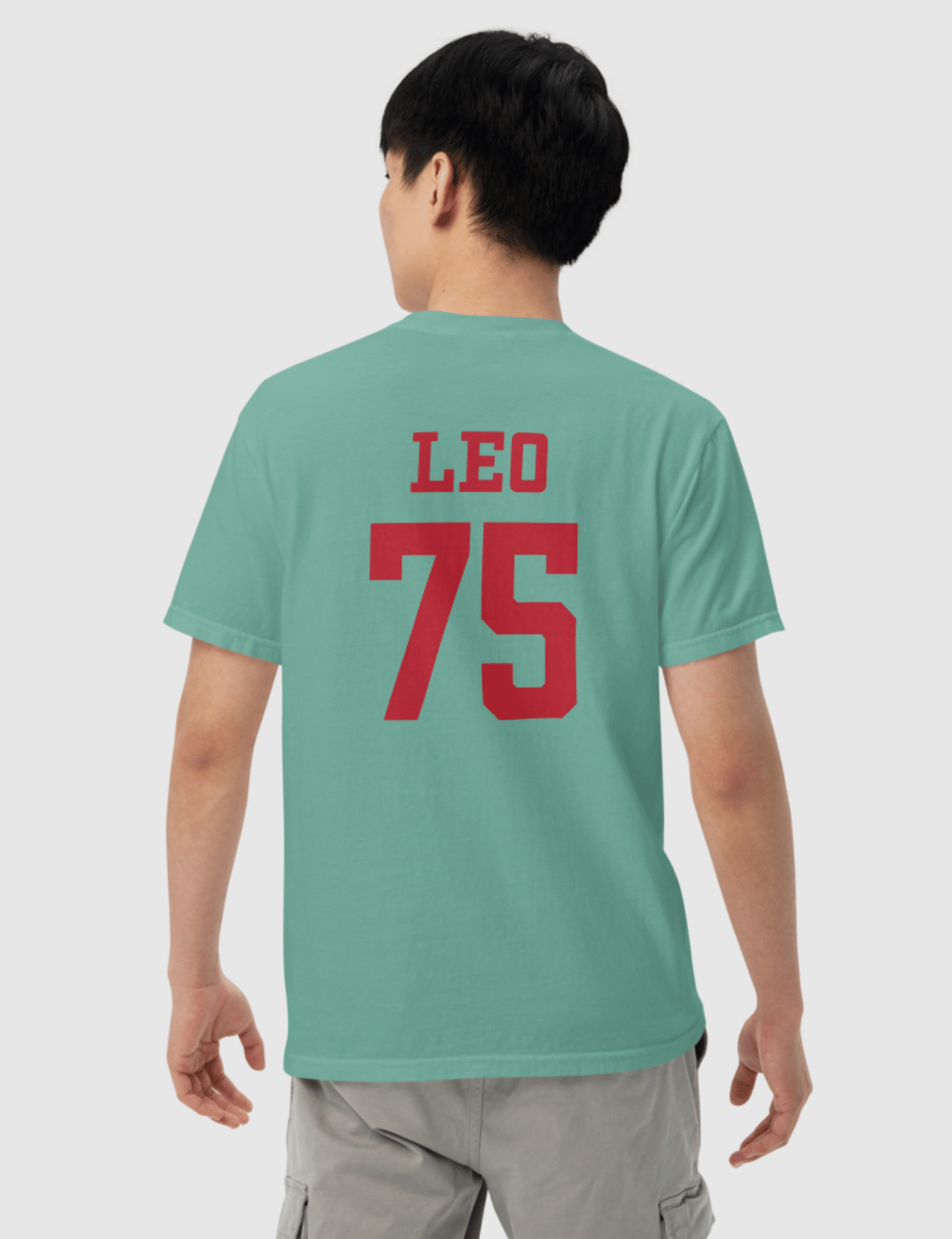 Leo Unisex Logo T-Shirt [Seafoam] Hoodie, Sweatshirt | CiraTrend.com (Image 2)