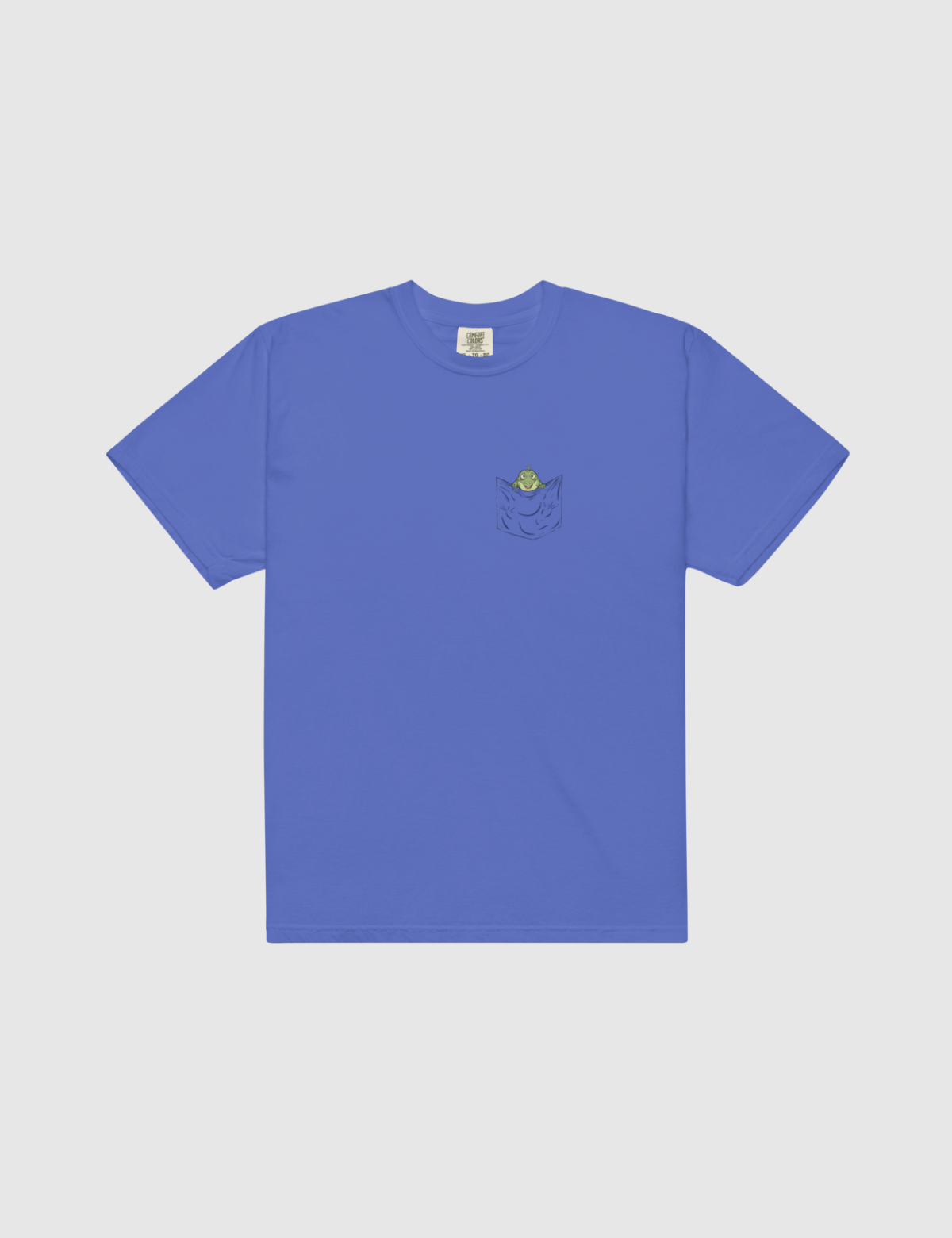 Leo Pocket Unisex T-Shirt [Flo Blue] Hoodie, Sweatshirt | CiraTrend.com (Image 1)