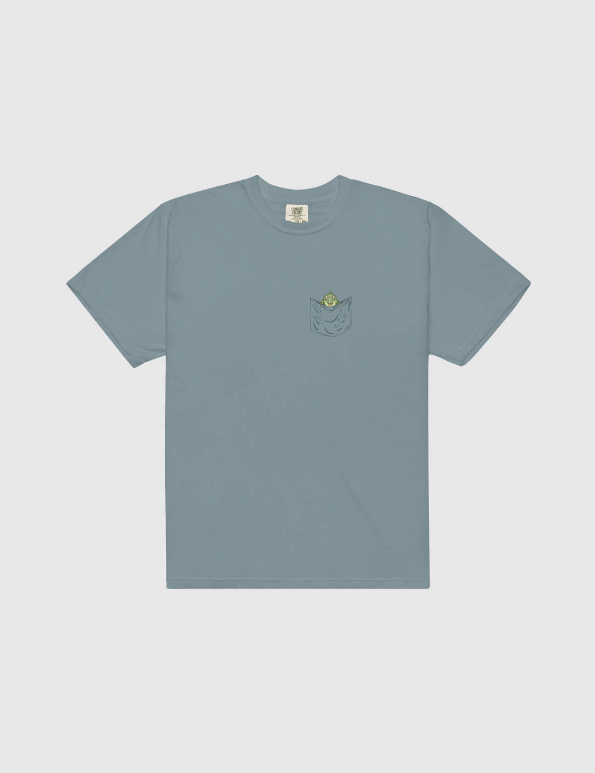 Leo Pocket Unisex T-Shirt [Ice Blue] Hoodie, Sweatshirt | CiraTrend.com (Image 1)