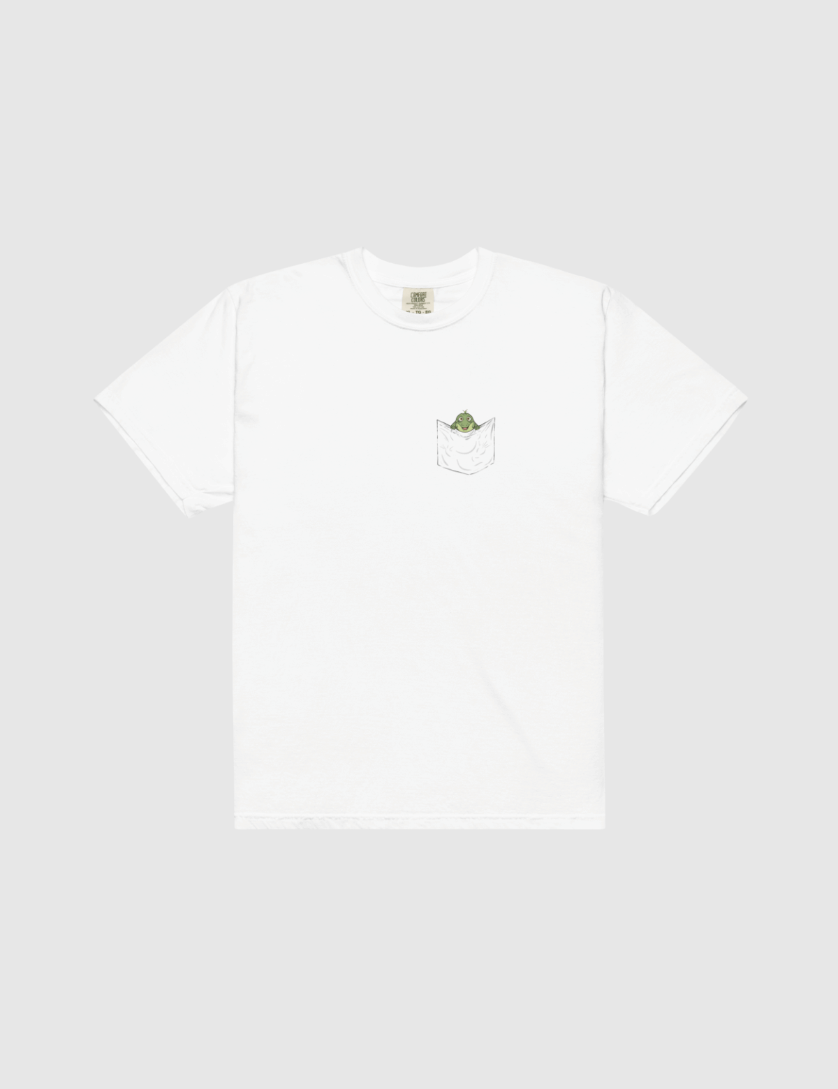 Leo Pocket Unisex T-Shirt [White] Hoodie, Sweatshirt | CiraTrend.com (Image 1)