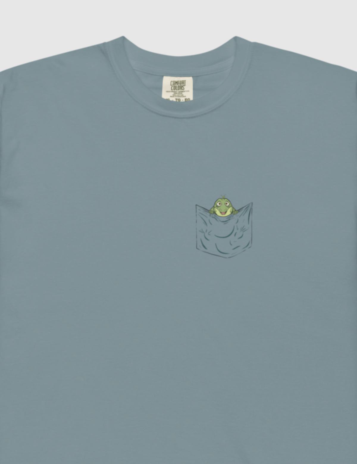Leo Pocket Unisex T-Shirt [Ice Blue] Hoodie, Sweatshirt | CiraTrend.com (Image 3)