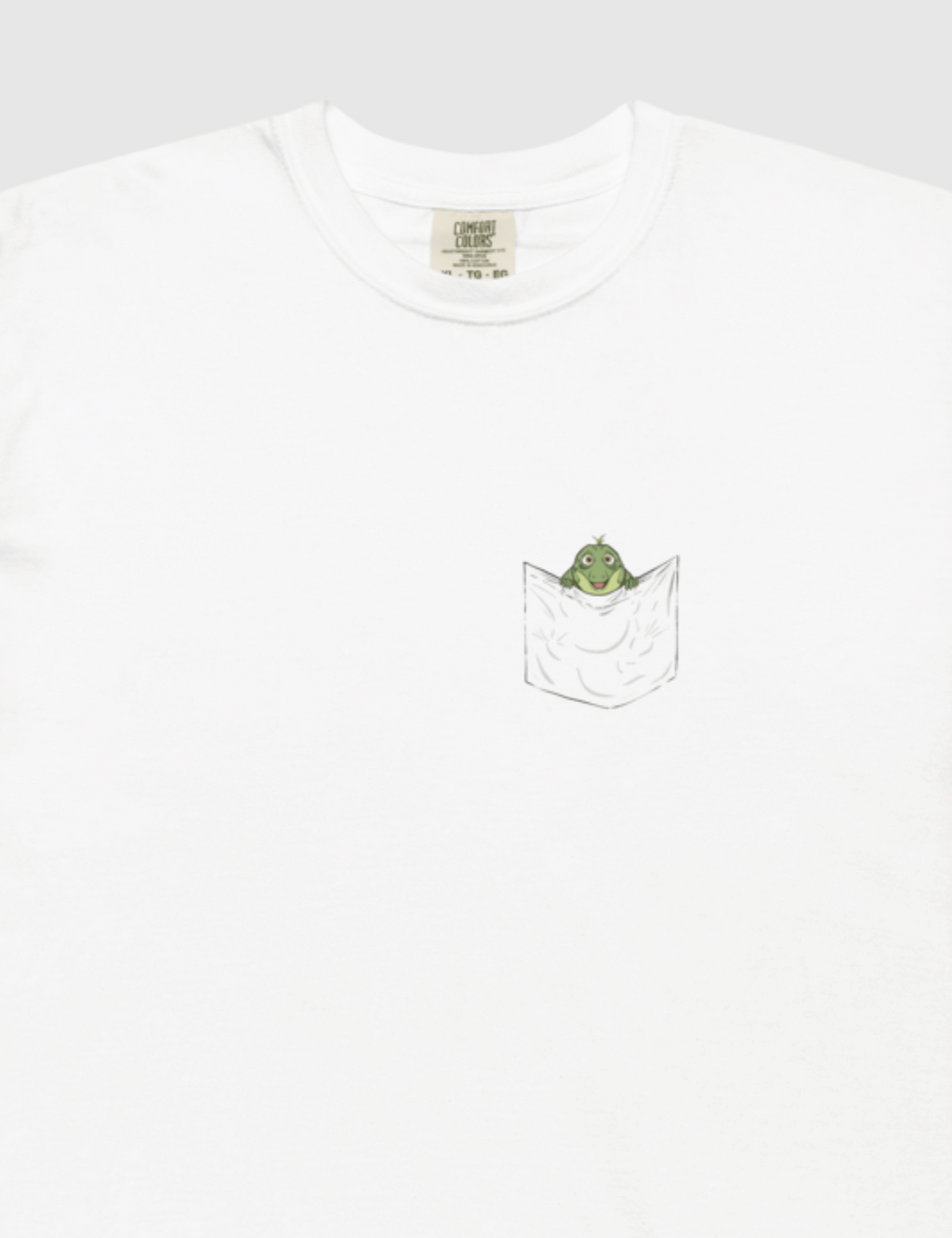 Leo Pocket Unisex T-Shirt [White] Hoodie, Sweatshirt | CiraTrend.com (Image 3)