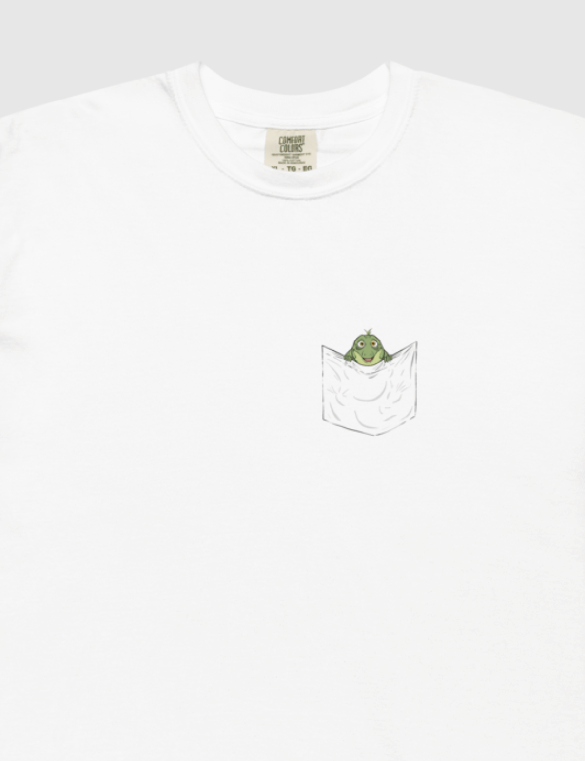 Leo Pocket Unisex T-Shirt [White] Hoodie, Sweatshirt | CiraTrend.com (Image 3)
